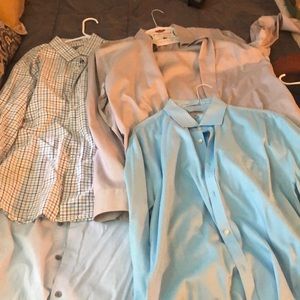 4 Express Men’s Dress Shirts XXL
